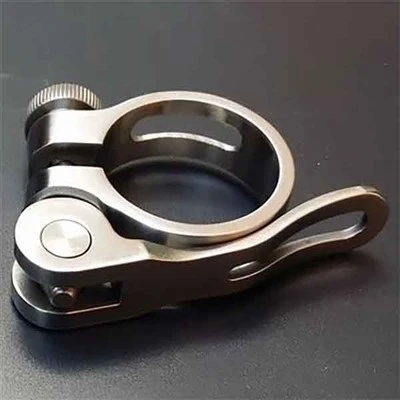 Titanium cykelsadelpindsklemme