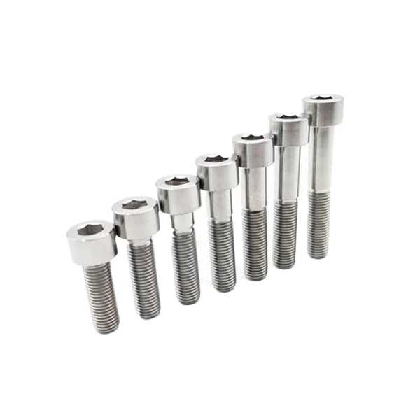 Titanium sekskant socket bolt