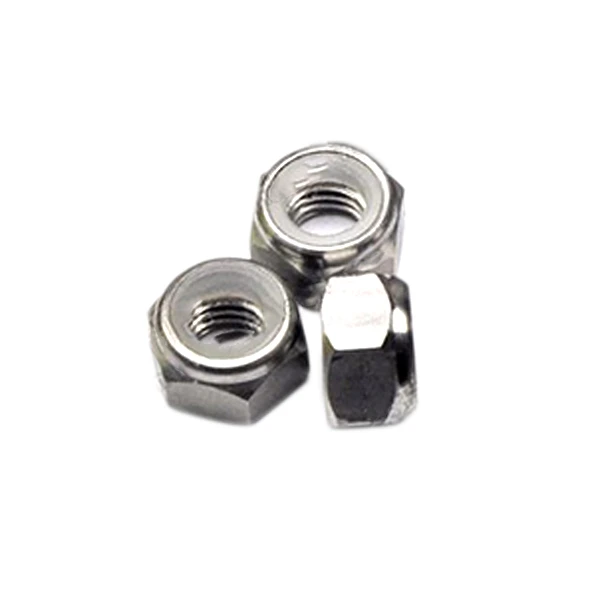 Titanium Nylon selvlåsende sekskantmøtrik